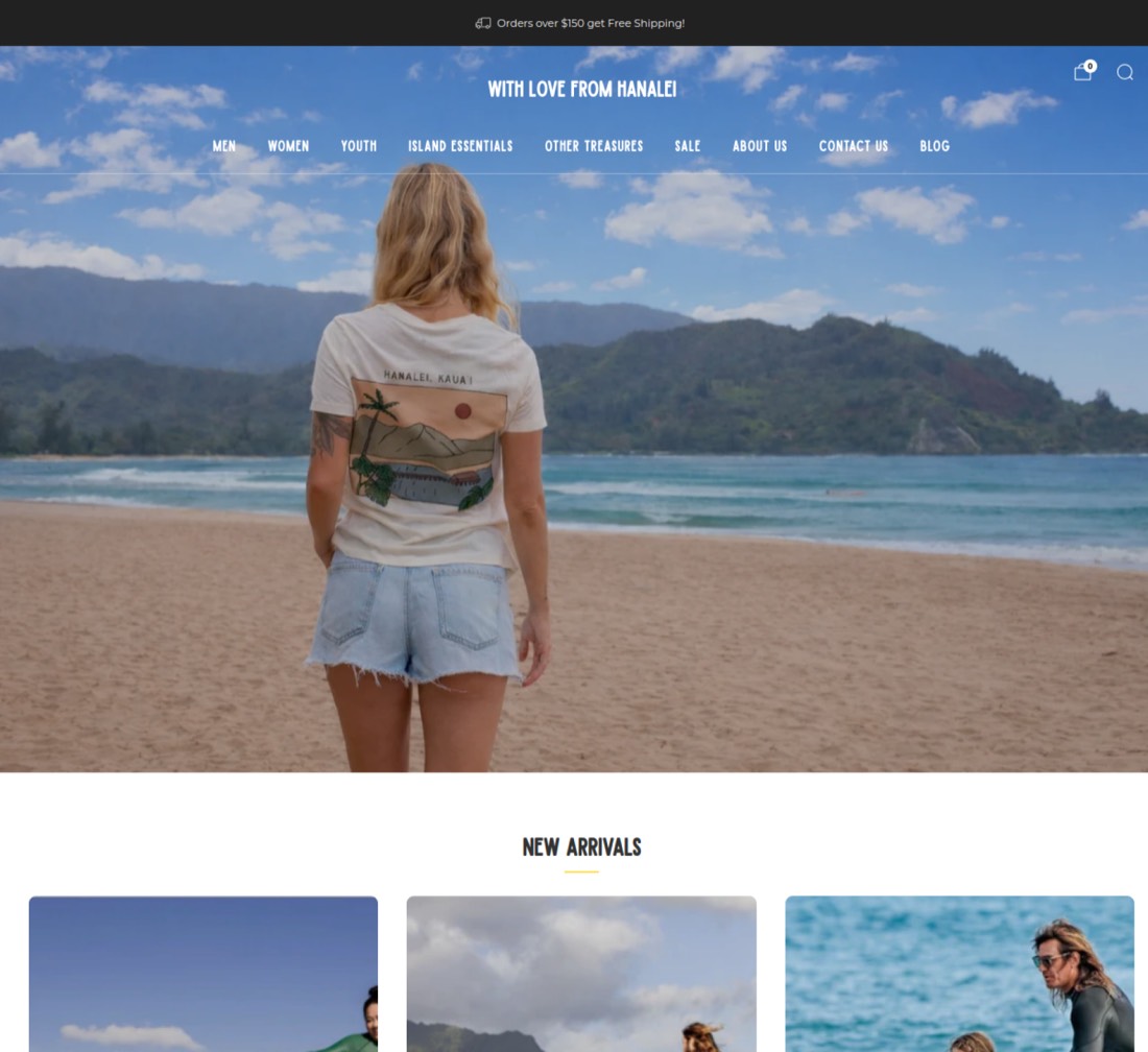 With Love From Hanalei website